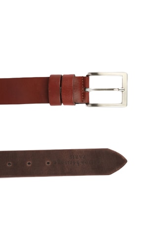 Ceinture en cuir Giulo - Marron