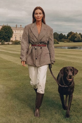 Ceinture en cuir Giulo - Marron
