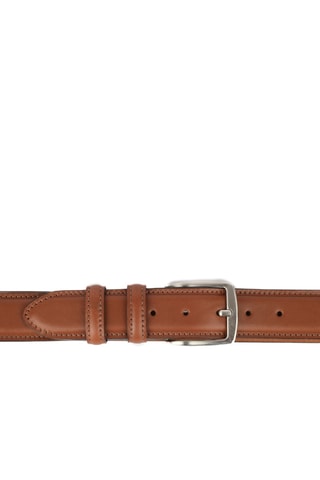 Ceinture en cuir Mario - Camel