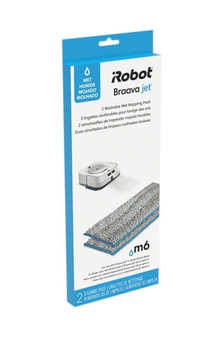 2 paños reutilizables limpiasuelos - Compatibles con los Braava jet m