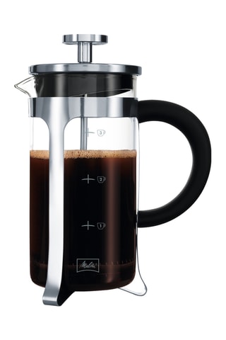 Roestvrijstalen en Borosilicaatglazen Koffiezetapparaat - 350 ml