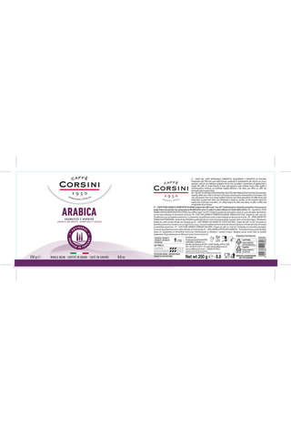 Arabica Koffiebonen Corsini - 250 g