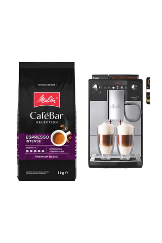 Koffiebonen espresso intenso - 1 kg - Pittig en Koffiezetapparaat - 1,5 l - 1450 W