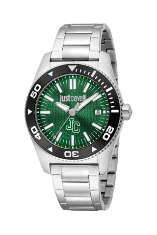 Montre à quartz en acier - Argenté