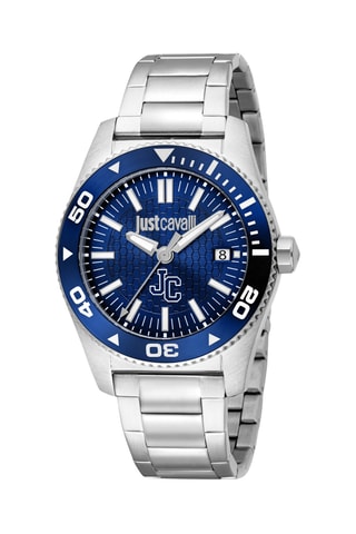 Montre à quartz en acier - Argenté