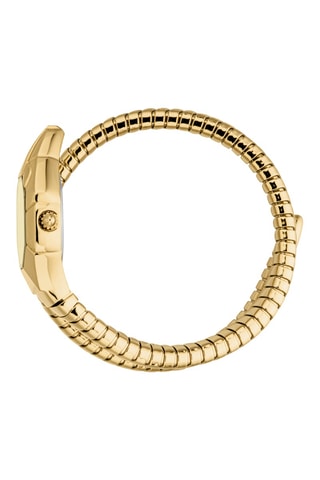 Stalen Quartz Horloge - Goudkleurig