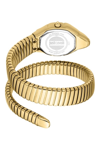 Stalen Quartz Horloge - Goudkleurig