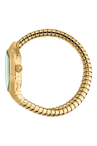 Stalen Quartz Horloge - Goudkleurig