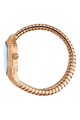 Stalen Quartz Horloge - Roségoudkleurig