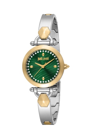 Montre à quartz en acier - Argenté et doré