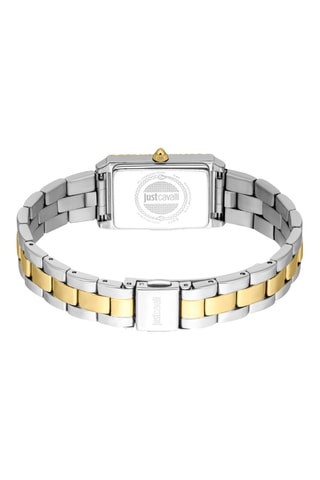 Montre à quartz en acier - Argenté et doré