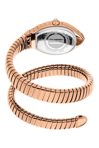 Stalen Quartz Horloge - Roségoudkleurig