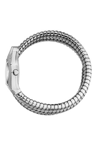 Stalen Quartz Horloge - Zilverkleurig