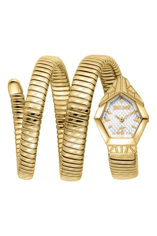 Stalen Quartz Horloge - Goudkleurig