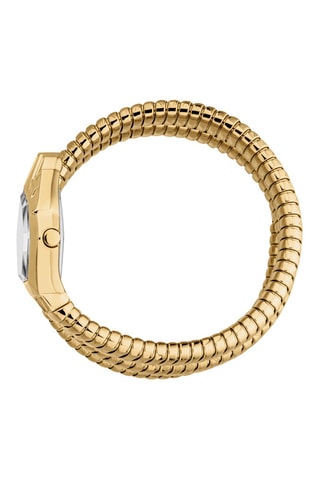 Stalen Quartz Horloge - Goudkleurig