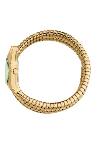 Stalen Quartz Horloge - Goudkleurig