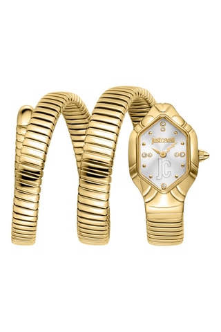 Stalen Quartz Horloge - Goudkleurig