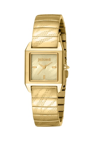 Montre à quartz en acier - Doré