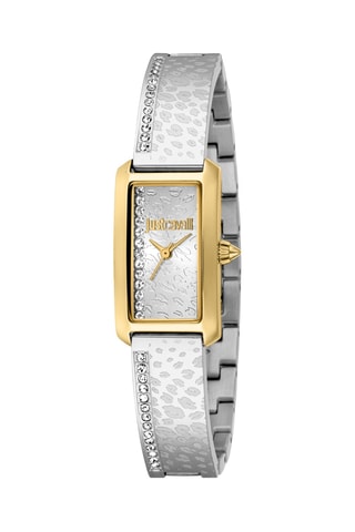 Montre à quartz en acier - Argenté et doré