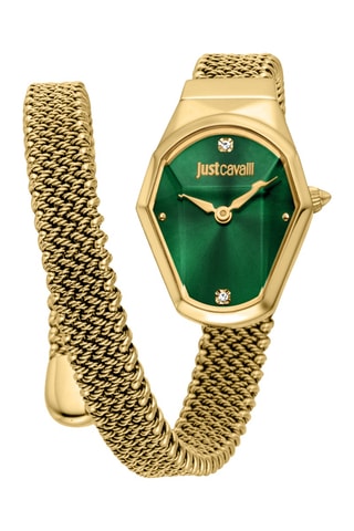 Stalen Quartz Horloge - Goudkleurig