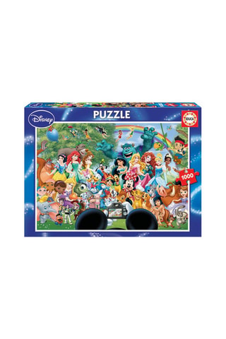 Puzzle Monde merveilleux de Disney - 1000 pièces - Dès 14 ans