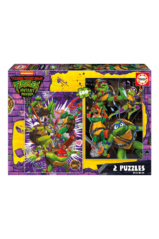 2 puzzles Tortues Ninja - 2 x 500 pièces