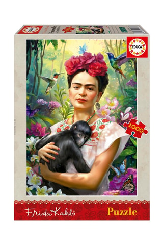Puzzle Le jardin de la vie Frida Kahlo - 1000 pièces