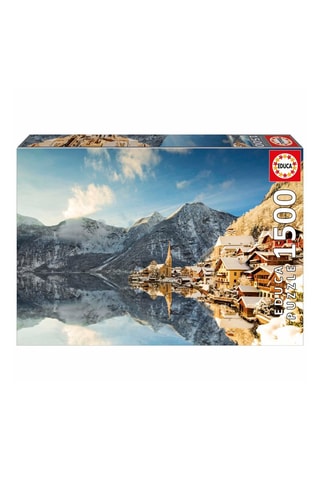 Puzzle L'inverno a Hallstatt - 1500 pezzi