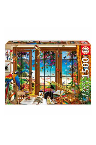 Puzzle finestra di osservazione degli uccelli - 1500 pezzi - Da 14 anni