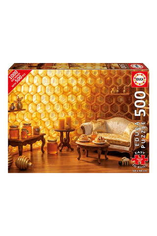 Puzzle Dolce focolare di miele - 500 pezzi - Da 11 anni