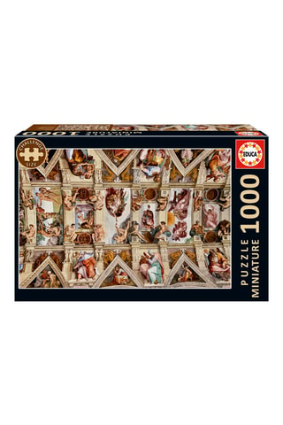 Puzzle La Cappella Sistina - 1000 pezzi - Da 14 anni