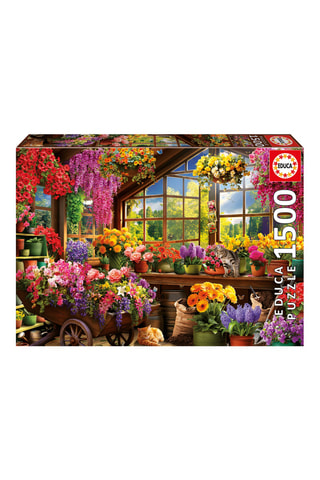 Puzzle Casetta da giardino - 1500 pezzi - Da 14 anni