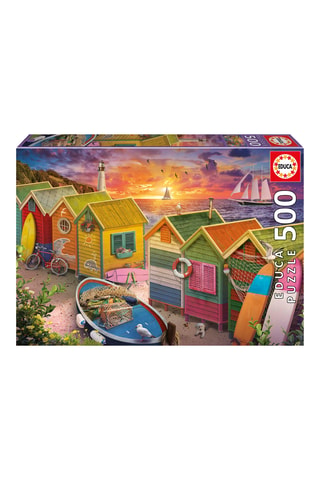 Puzzle Capanna sulla spiaggia - 500 pezzi - Da 11 anni