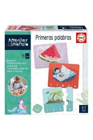 Jeu éducatif de formation de mots - 76 pièces - Dès 5 ans