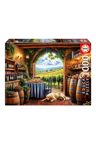 Puzzle Cantina da vino - 1000 pezzi - Da 14 anni