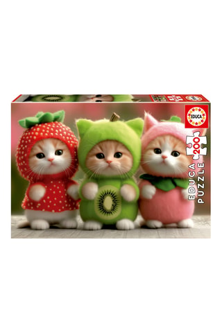 Puzzle Chatons - 200 pièces - Dès 6 ans