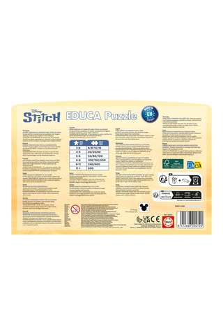 Malette de 4 puzzles Stitch Lilo & Stitch Disney - 73 pièces - Dès 3 ans