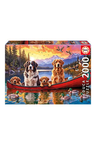 Puzzle Animali con i Bambini - 2000 pezzi - Da 14 anni