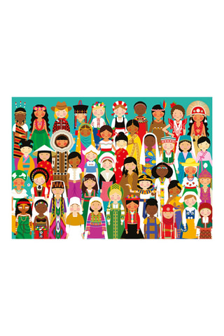 Puzzle Femmes du monde - 300 pièces - Dès 8 ans