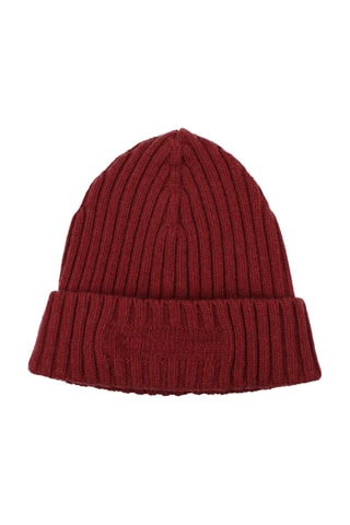Bonnet en laine Knitted - Bordeaux - C.P. Company