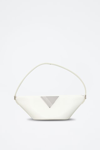 Sac à main en cuir - Blanc - The Attico