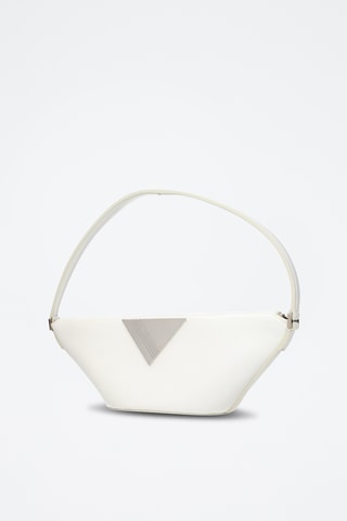 Sac à main en cuir - Blanc - The Attico