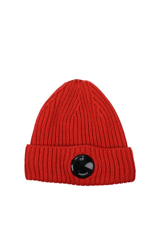 Bonnet en laine Knitted - Rouge - C.P. Company