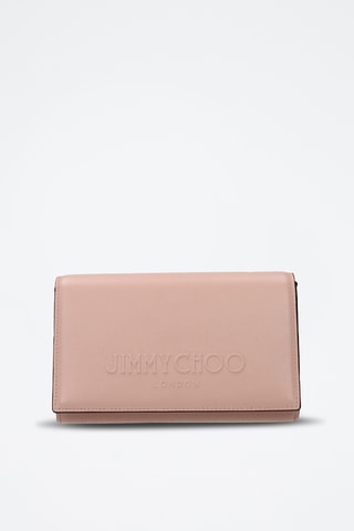 Pochette en cuir - Rose - Jimmy Choo