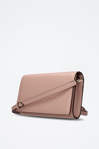 Pochette en cuir - Rose - Jimmy Choo