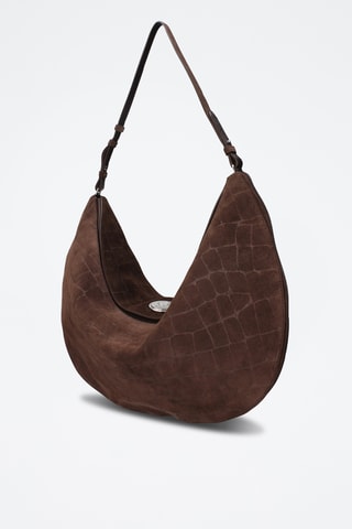 Sac porté épaule en cuir - Marron - Jacquemus