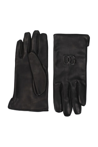 Gants en cuir - Noir - Dolce&Gabbana