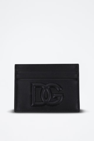 Porte-documents en cuir - Noir - Dolce&Gabbana