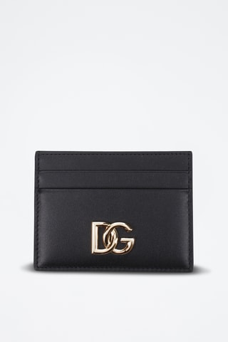 Porte-cartes en cuir - Noir - Dolce&Gabbana