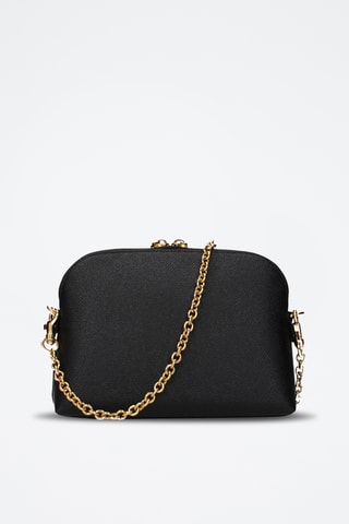 Sac porté épaule en cuir - Noir - Dolce&Gabbana
